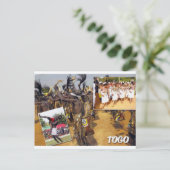 Carte Postale Togo le plus petit (Debout devant)