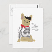 Carte Postale Toi, moi, fromage ? (Devant / Derrière)