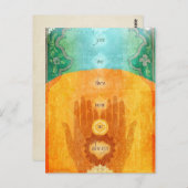 Carte Postale Toi, Moi, Maintenant, Nous Toujours (Devant / Derrière)