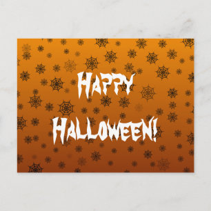 Carte Postale Toile d'araignée Halloween