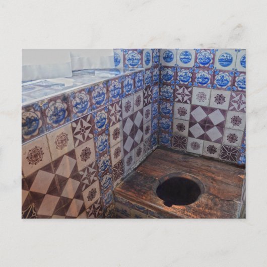 Carte Postale Toilette Royale en Rosenborg Castle, Copenhague (Devant)