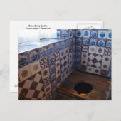 Carte Postale Toilette Royale en Rosenborg Castle, Copenhague (Devant / Derrière)