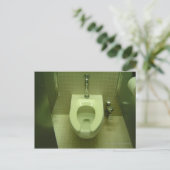 Carte Postale Toilette Toile (Debout devant)