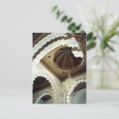 Carte Postale toit de la mosquée (Debout devant)