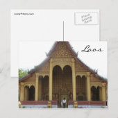 Carte Postale toit du temple (Devant / Derrière)