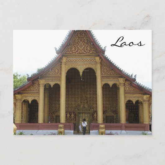 Carte Postale toit du temple (Devant)