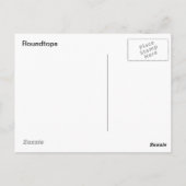 CARTE POSTALE TOITS (Dos)