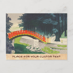 Carte Postale Tokuriki Tomikichiro Nikko japon art japonais