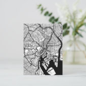 Carte Postale Tokyo Japan Map (Debout devant)