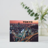 Carte Postale Tokyo Japan Sunset (St.K.) (Debout devant)