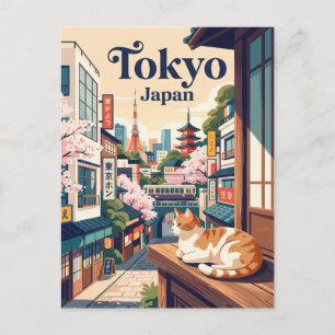 Carte Postale Tokyo Japon