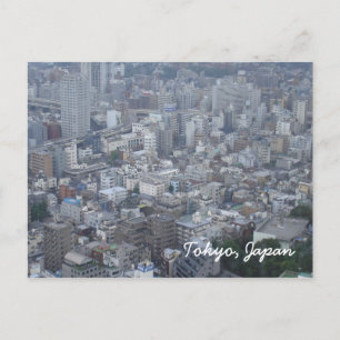 Carte postale Tokyo, Japon