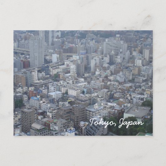 Carte postale Tokyo, Japon (Devant)