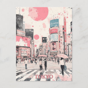 Carte Postale Tokyo Japon