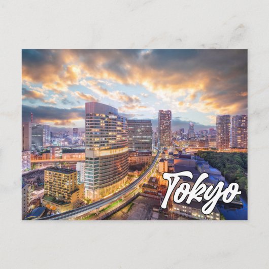 Carte Postale Tokyo, Japon (Devant)