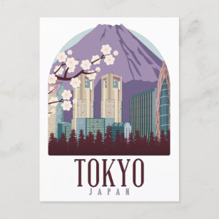 Carte Postale Tokyo Japon Japon Vintage voyage