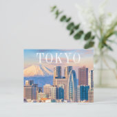 Carte Postale Tokyo Japon | Mont Fuji (Debout devant)