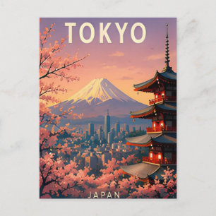 Carte Postale Tokyo Japon Shibuya Lumières Évasion Urbaine Futur