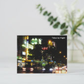 Carte Postale Tokyo par nuit (Debout devant)