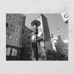 Carte Postale Tokyo Streetlights : Rue Hana-tsubaki, Ginza