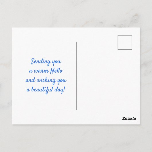 Carte Postale Tokyo Tower et Zojoji Temple (Dos)