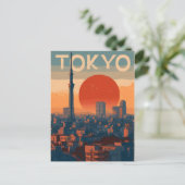Carte Postale Tokyo vintage (Debout devant)