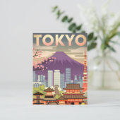 Carte Postale Tokyo vintage (Debout devant)