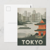 Carte Postale Tokyo vintage (Devant / Derrière)