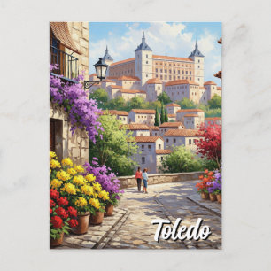 Carte Postale Tolède Espagne Alcazar Voyage