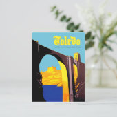 Carte Postale Tolède, Espagne. Pont sur la mer Méditerranée (Debout devant)