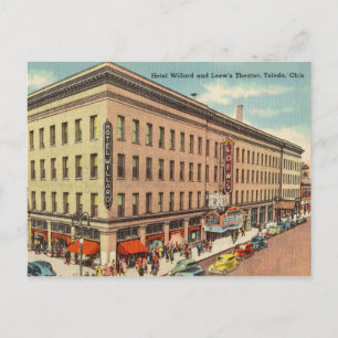 Carte Postale Tolède vintage, Ohio