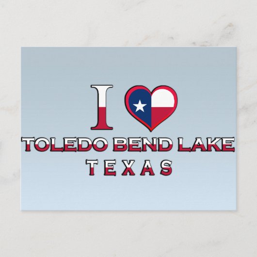 Carte Postale Toledo Bend Lake, Texas (Devant)