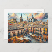 Carte Postale Toledo Espagne (Devant / Derrière)