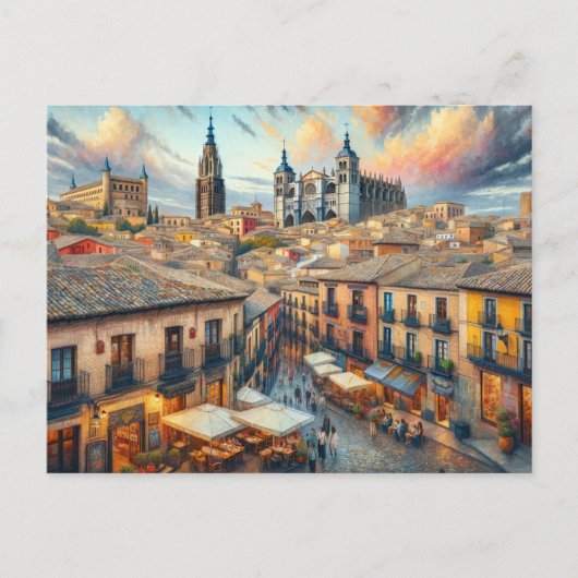Carte Postale Toledo Espagne (Devant)
