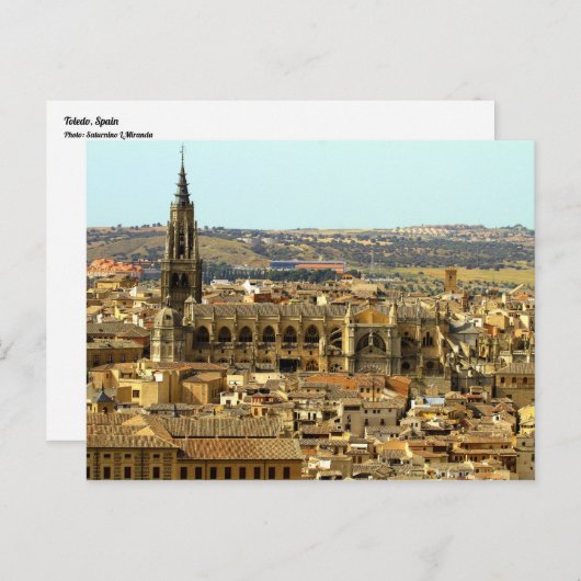 Carte Postale Toledo Espagne (Devant / Derrière)