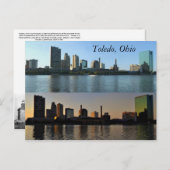 Carte Postale Toledo, Ohio (Devant / Derrière)