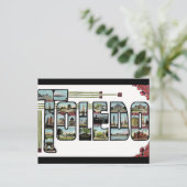 Carte postale Toledo Ohio (Debout devant)