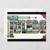 Carte postale Toledo Ohio (Devant / Derrière)