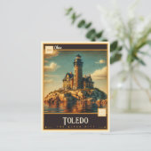 Carte Postale Toledo, Ohio | Vintage (Debout devant)