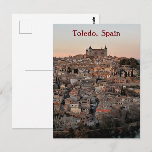 Carte postale Toledo Sunset (Devant / Derrière)