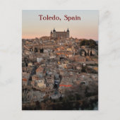 Carte postale Toledo Sunset (Devant)