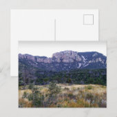 Carte Postale Toll Mountain, Big Bend National Park, Texas (Devant / Derrière)