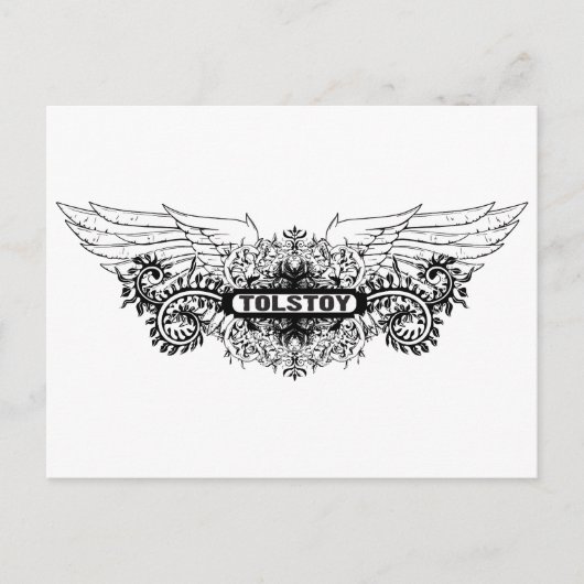 Carte Postale Tolstoï ~ Leo Novelist / Writer (Devant)