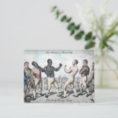 Carte Postale Tom Cribb vs Thomas Molineaux Postcard (Debout devant)