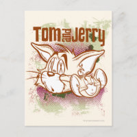 Tom et brun et vert de Jerry