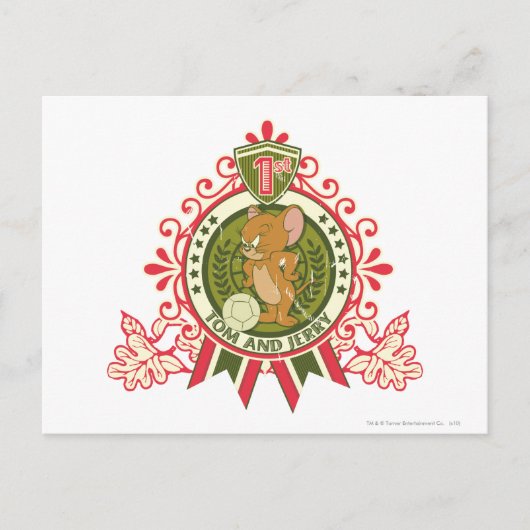Carte Postale Tom et Jerry 1re Place 3 (Devant)