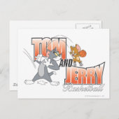 Carte Postale Tom et Jerry Basketball 3 (Devant / Derrière)
