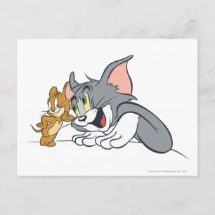 Carte Postale Tom et Jerry Best Buds