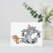 Carte Postale Tom et Jerry Black Paw Cat (Debout devant)
