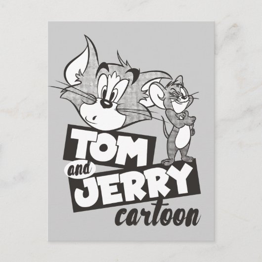 Carte Postale Tom Et Jerry | Carton Tom Et Jerry (Devant)
